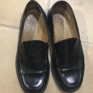 Black jcrew loafers